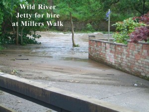 Wild river jetty