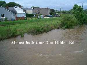 almost bath time at Hilden Rd